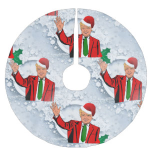 Kerstmis santa Donald Trump Kerstboom rok