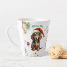  Kerstmis Santa Mini Dachshund