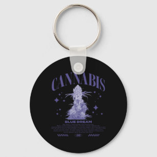 Kerstmis Sativa Hybride Stam Blue Dream Sleutelhanger