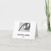 Kerstmis Schedel Lichten kaart (Achterkant)