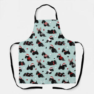 Kerstmis, Scottish Terrier Blue Schort