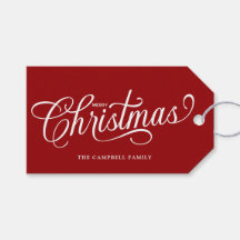 Kerstmis Script Diep Rood