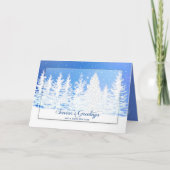 Kerstmis - Seizoensgroeten, Winter, Business Feestdagen Kaart (Voorkant)