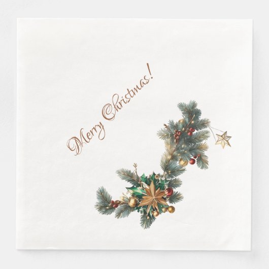 Kerstmis Servet (Voorkant)