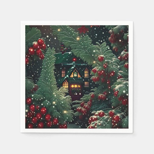 Kerstmis Servet (Voorkant)