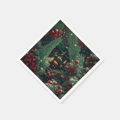 Kerstmis Servet (Hoek)