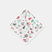 Kerstmis Servet (Hoek)