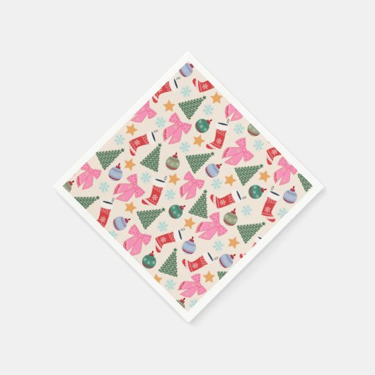 Kerstmis Servet (Hoek)