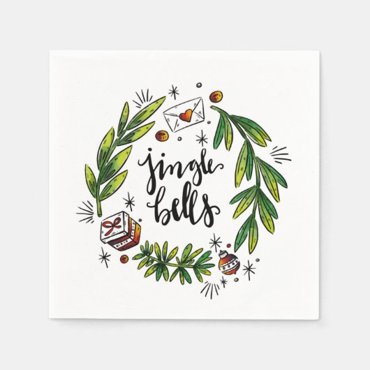 Kerstmis Servet (Voorkant)