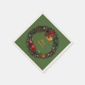 Kerstmis Servetten (Hoek)