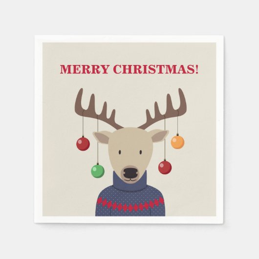 Kerstmis Servetten (Voorkant)