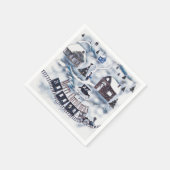 Kerstmis,  servetten (Hoek)