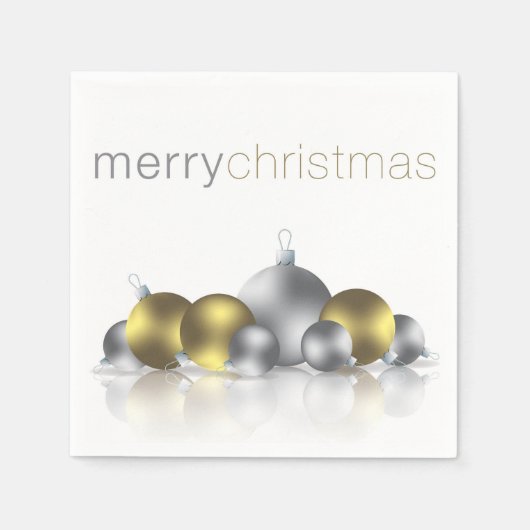 Kerstmis Servetten (Voorkant)