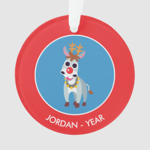 Kerstmis Shane de Donkey Ornament