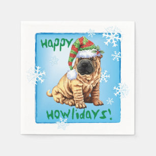 Kerstmis Shar-Pei Servet