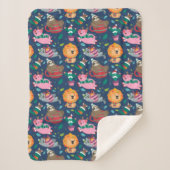 Kerstmis Sherpa Deken (Voorkant)