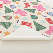 Kerstmis Sherpa Deken (3/4)