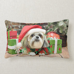 Kerstmis - Shih Tzu - Gizmo Kussen