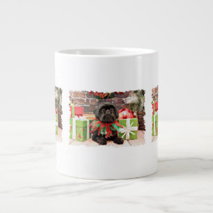 Kerstmis - Shih Tzu - Lily Extra Grote Mok