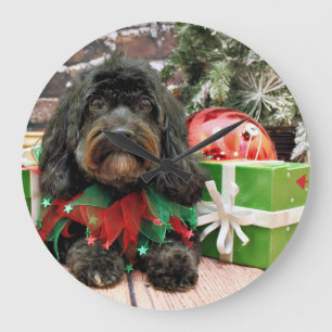 Kerstmis - Shih Tzu X - Bella Grote Klok