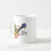 Kerstmis Shirt Koffiemok (Voorkant links)