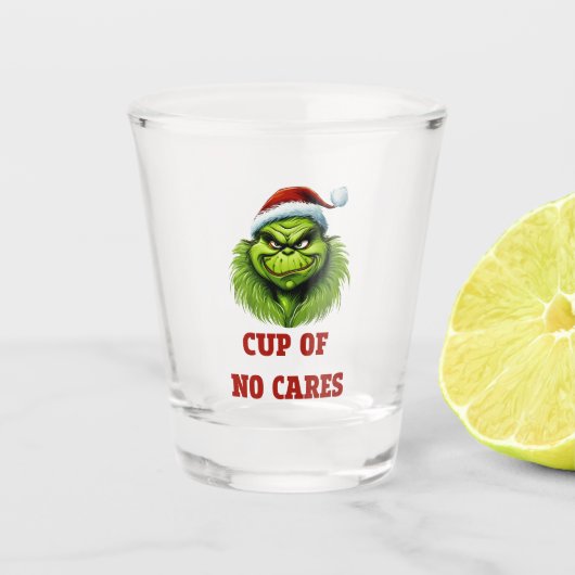 Kerstmis Shot Glas (Voorkant)