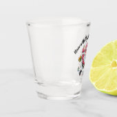 Kerstmis Shot Glas (Links)