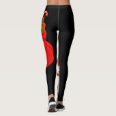 Kerstmis Sinterklaas Leggings (Achterkant)