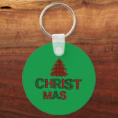 Kerstmis Sleutelhanger (Achterkant)