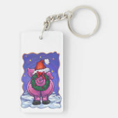 Kerstmis Sleutelhanger (achterkant)