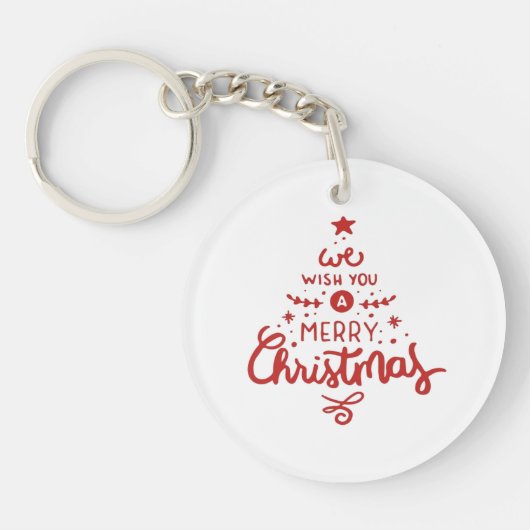 Kerstmis Sleutelhanger (Voorkant)