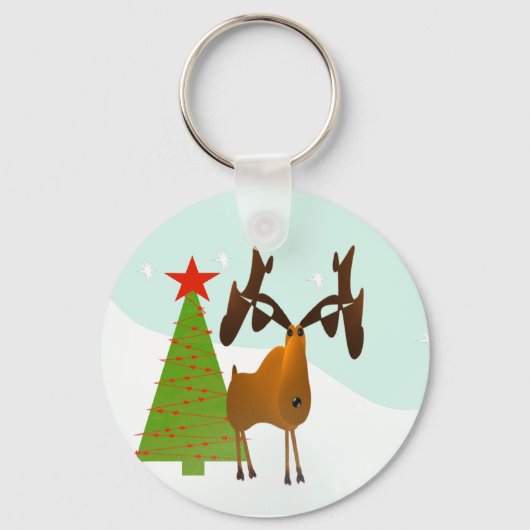 Kerstmis Sleutelhanger (Voorkant)