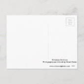 Kerstmis slikt feestdagenkaart (Achterkant)