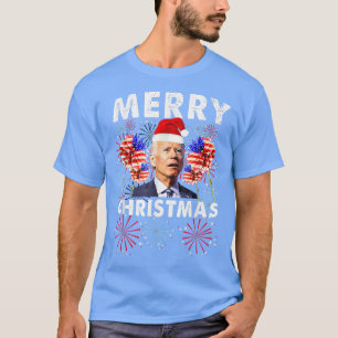 Kerstmis smakelijk gevierd grappige vierde van J T-shirt