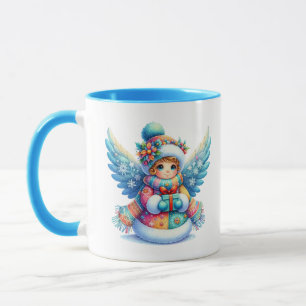 Kerstmis Sneeuw Engel Mok