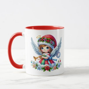 Kerstmis Sneeuw Engel Mok