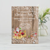 Kerstmis: Sneeuwbekroop Kaart (Staand voorkant)