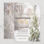 Kerstmis: Sneeuwfeest Kaart (Voorkant / Achterkant)