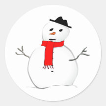 Kerstmis sneeuwman vakantie rood zwart stijlvol