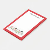 Kerstmis Sneeuwmannen Post-it Notities Post-it® Notes (Schuin)