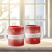 Kerstmis Sneeuwvlok Mok
