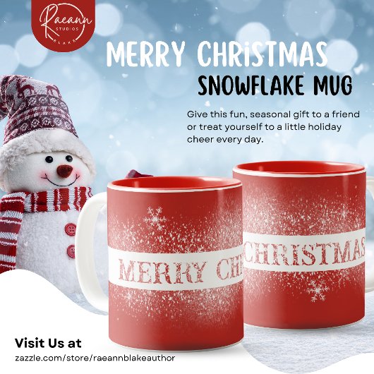 Kerstmis Sneeuwvlok Mok