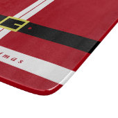 Kerstmis Snijplank Gift Sinterklaas Ontwerp (Hoek)