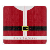 Kerstmis Snijplank Gift Sinterklaas Ontwerp (Voorkant)