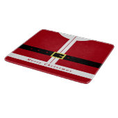 Kerstmis Snijplank Gift Sinterklaas Ontwerp (Hoek)