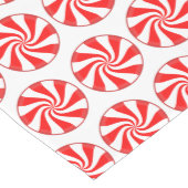 Kerstmis Snoep Peppermint Medium Tafelloper (Hoek)