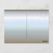 Kerstmis: Snow House Briefkaart (Achterkant)