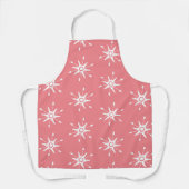 Kerstmis Snowflake Holiday Kerstmis Schort (Voorkant)