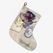 Kerstmis, Snowman Grote Kerstsok (Voorkant (Hangend))