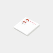 Kerstmis Snowman Post-it-Notes Post-it® Notes (Schuin)